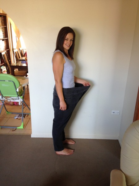 November 2013 in my old Skinny Jeans- Size 22 Side (1)