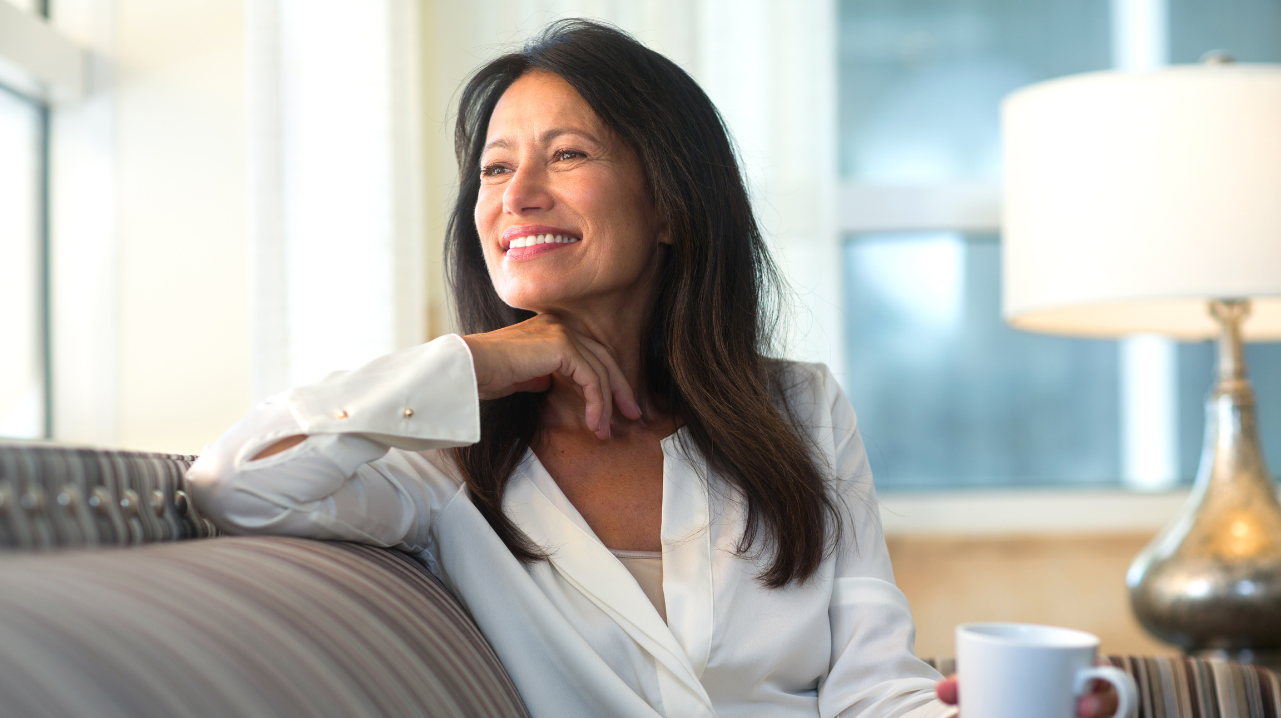 Woman deciding if a Facelift is right for her